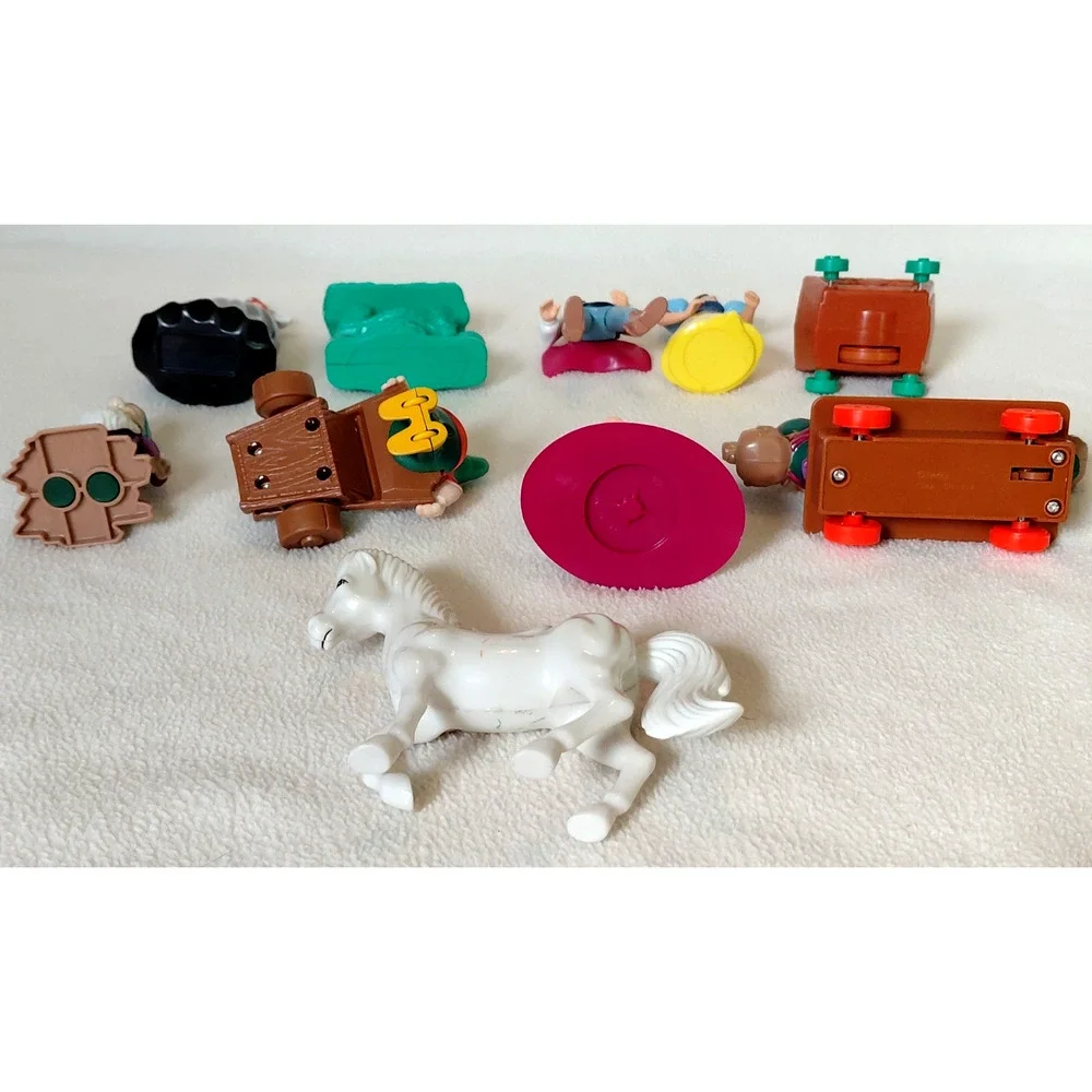 1992 Disney's Snow White McDonald's Happy Meal Toys COMPLETE Set Of 8